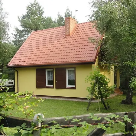 بيت خشبي Nad Jeziorem Rumian Rybno (Dzialdowo)